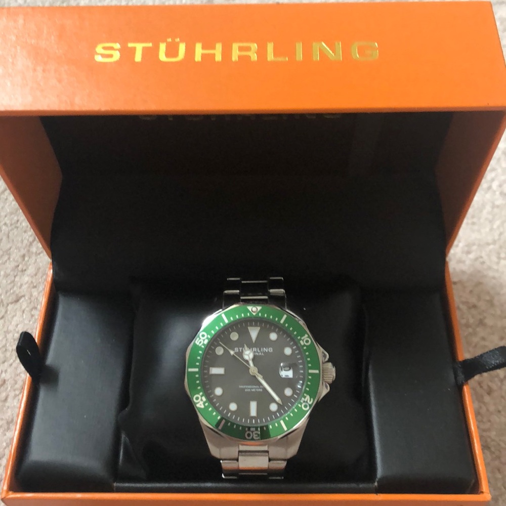 Stuhrling Men’s Diver Watch